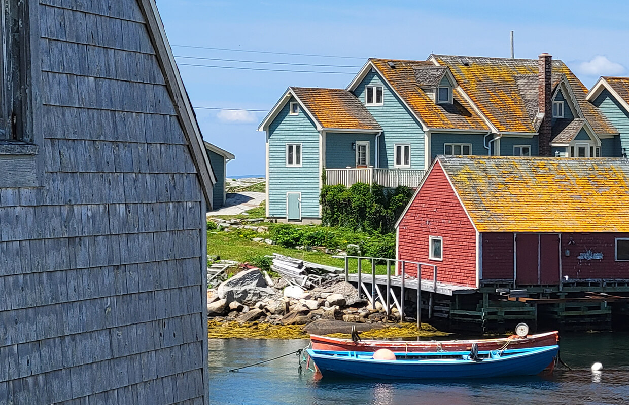 Peggy's Cove Fishing Village Community Houses