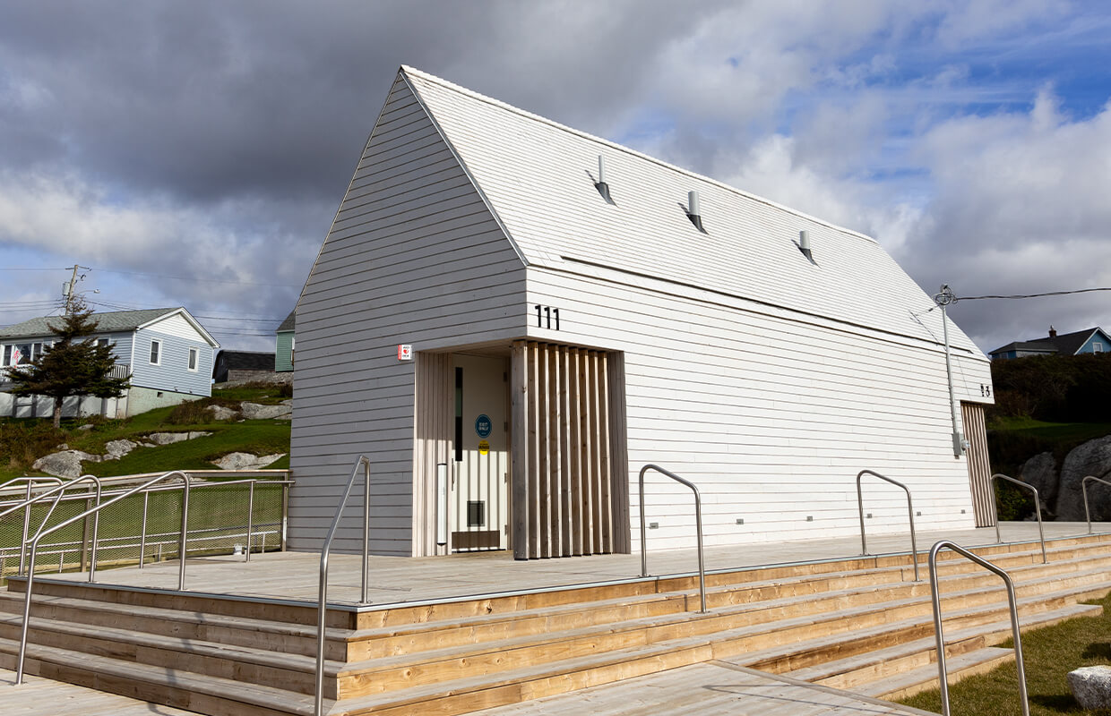 Peggys Cove Visitors Information about Public Washrooms